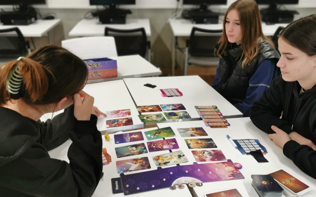 Ateliers jeux avec la ludothèque de Carquefou pour les secondes Animation