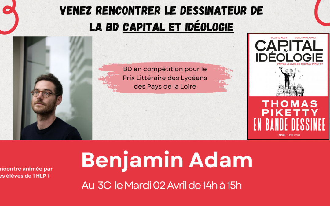 Actu : Benjamin Adam au 3C !